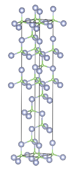 Depiction of Gallium Nitride in the form of 9R